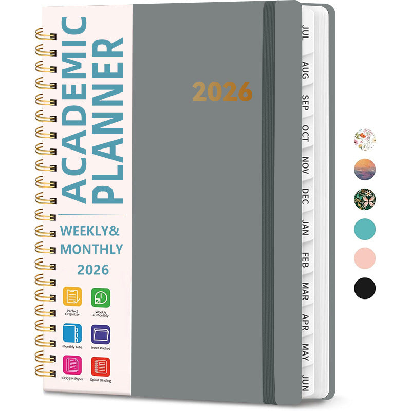 A5 Planner 2026 Coil Notebook